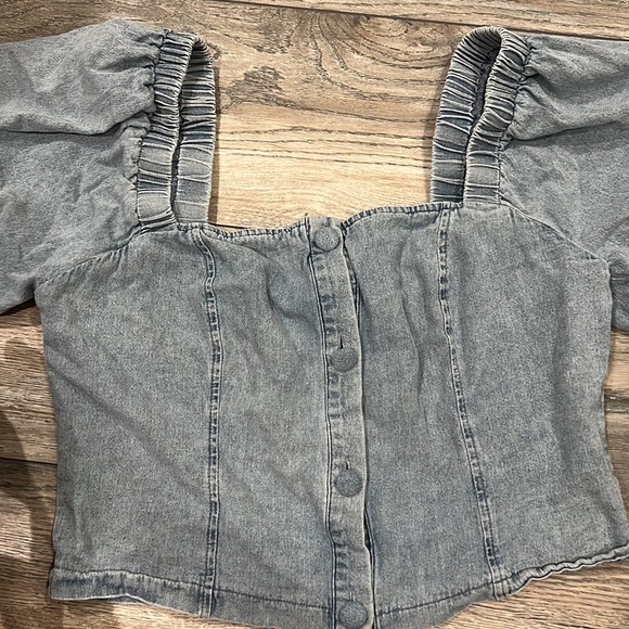 Denim Top - Picture 2 of 5